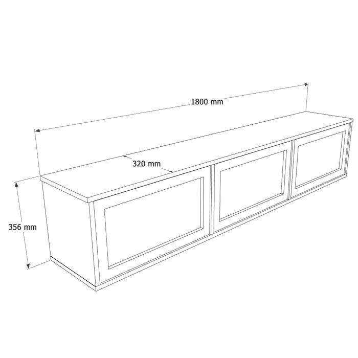 Hanah Home Dune - DN1-SJ Soporte para TV de Roble Hanah Home Dune - DN1-SJ Soporte para TV de Roble